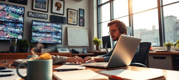 becoming a sports journalist